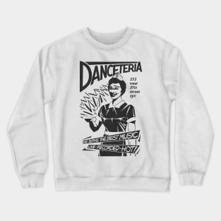 Vintage Danceteria Defunct Nightclub NYC 70s DJ Live Music Crewneck Sweatshirt